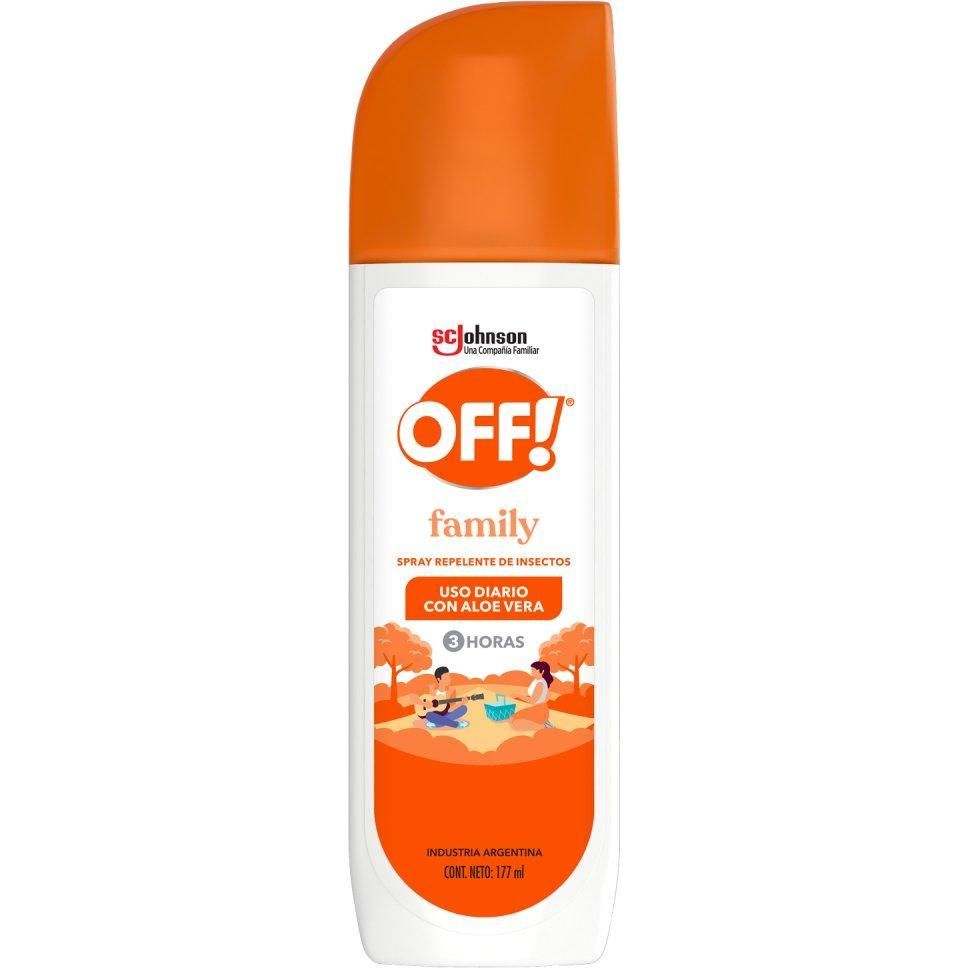 Repelente para Mosquitos OFF! Family Spray 177 ml